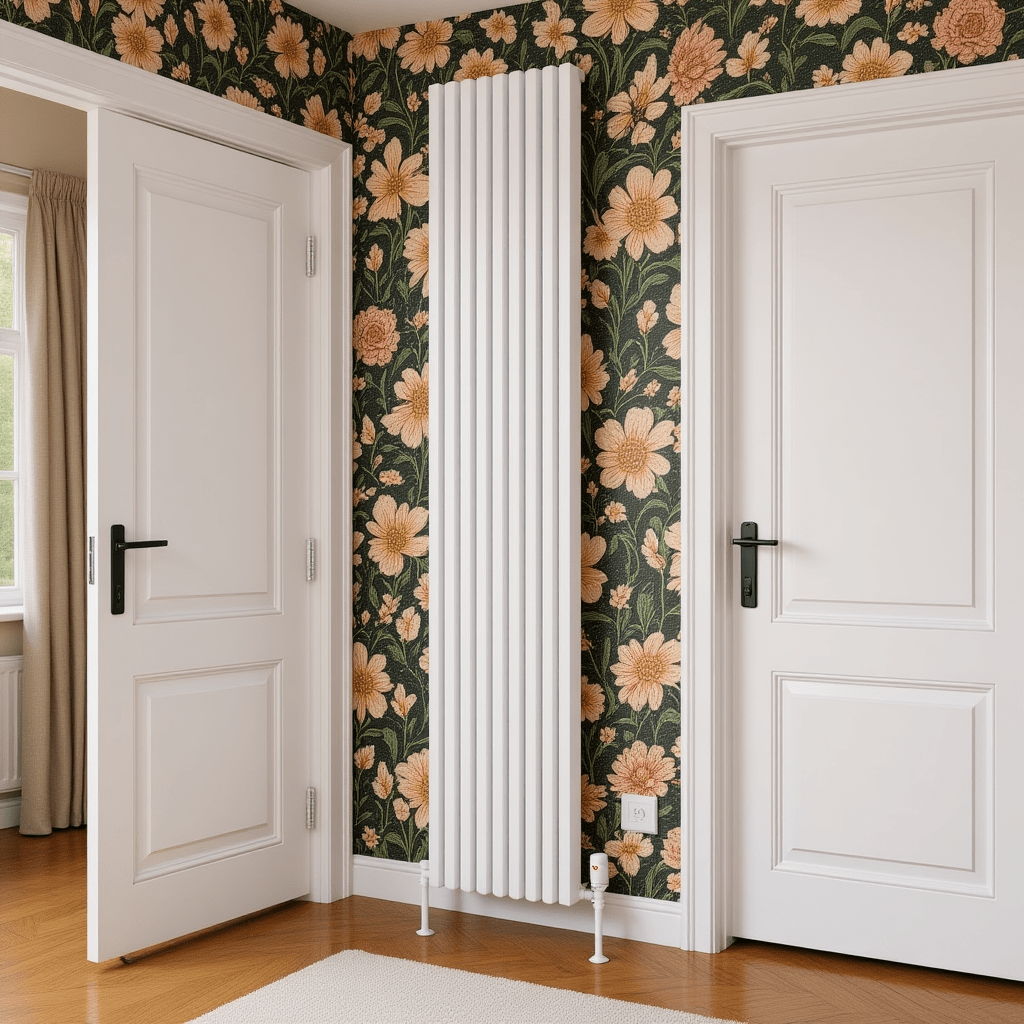 Reina Albano Contemporary Vertical Radiator in 1800H x 350W