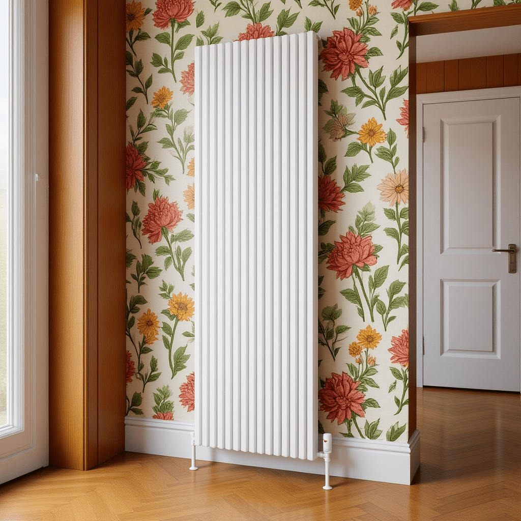 Reina Albano Contemporary Vertical Radiator in 1800H x 590W