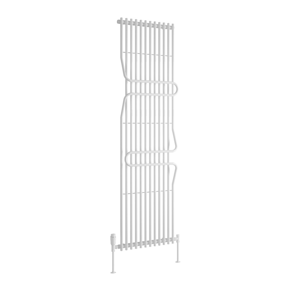 Reina Aletta Steel Vertical Bathroom Radiator 1800H x 500W | 3 colours, 1 size