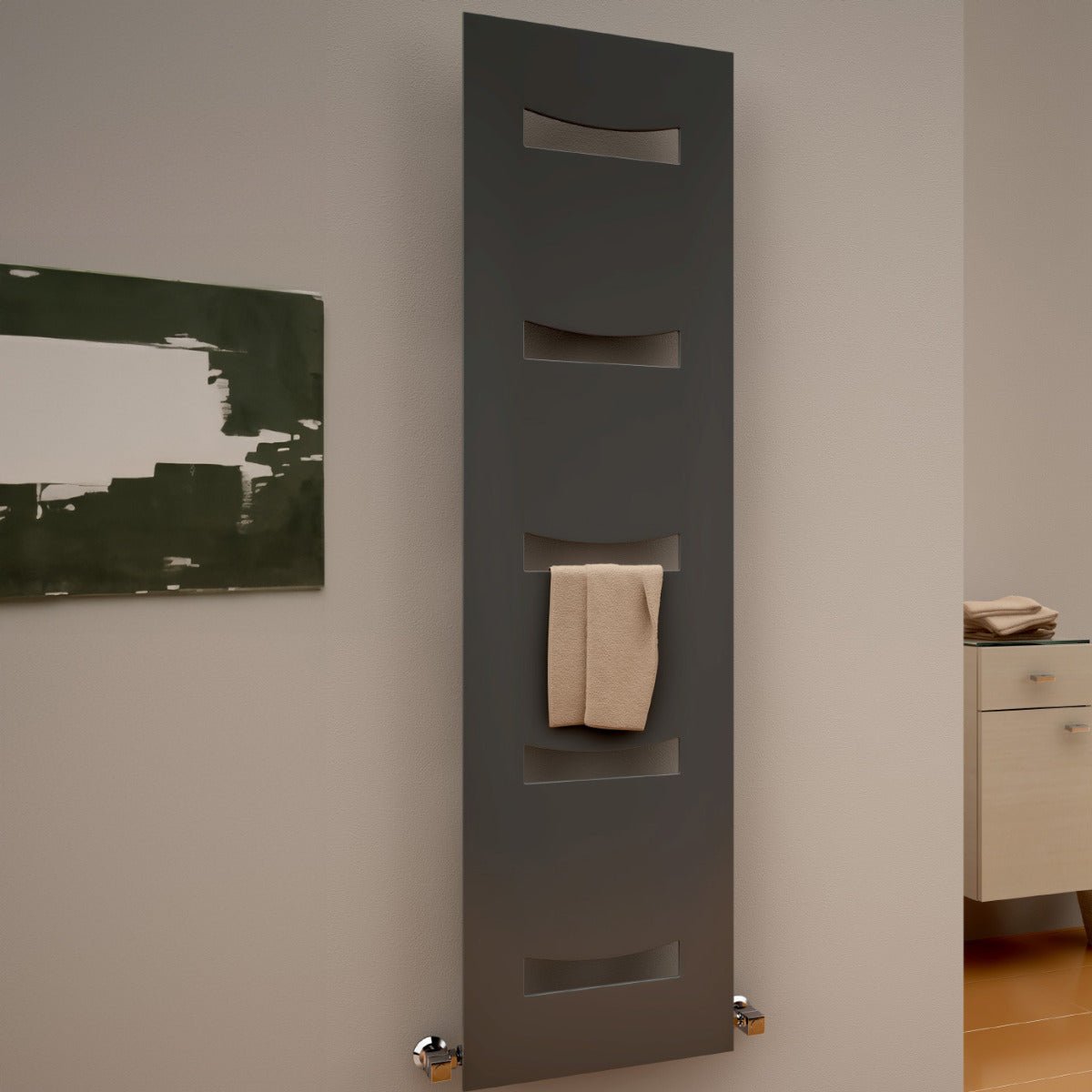 Reina Ancora Urban Panel Towel Radiator in 1800H x 490W