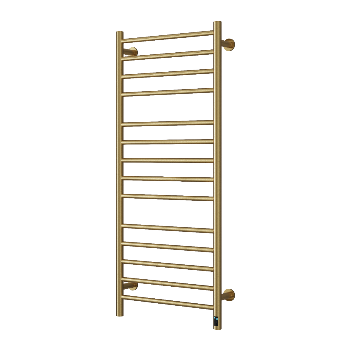 Reina Arnage Dry Electric Stainless Steel Brushed Brass Towel Radiator | 1 colour, 2 sizes