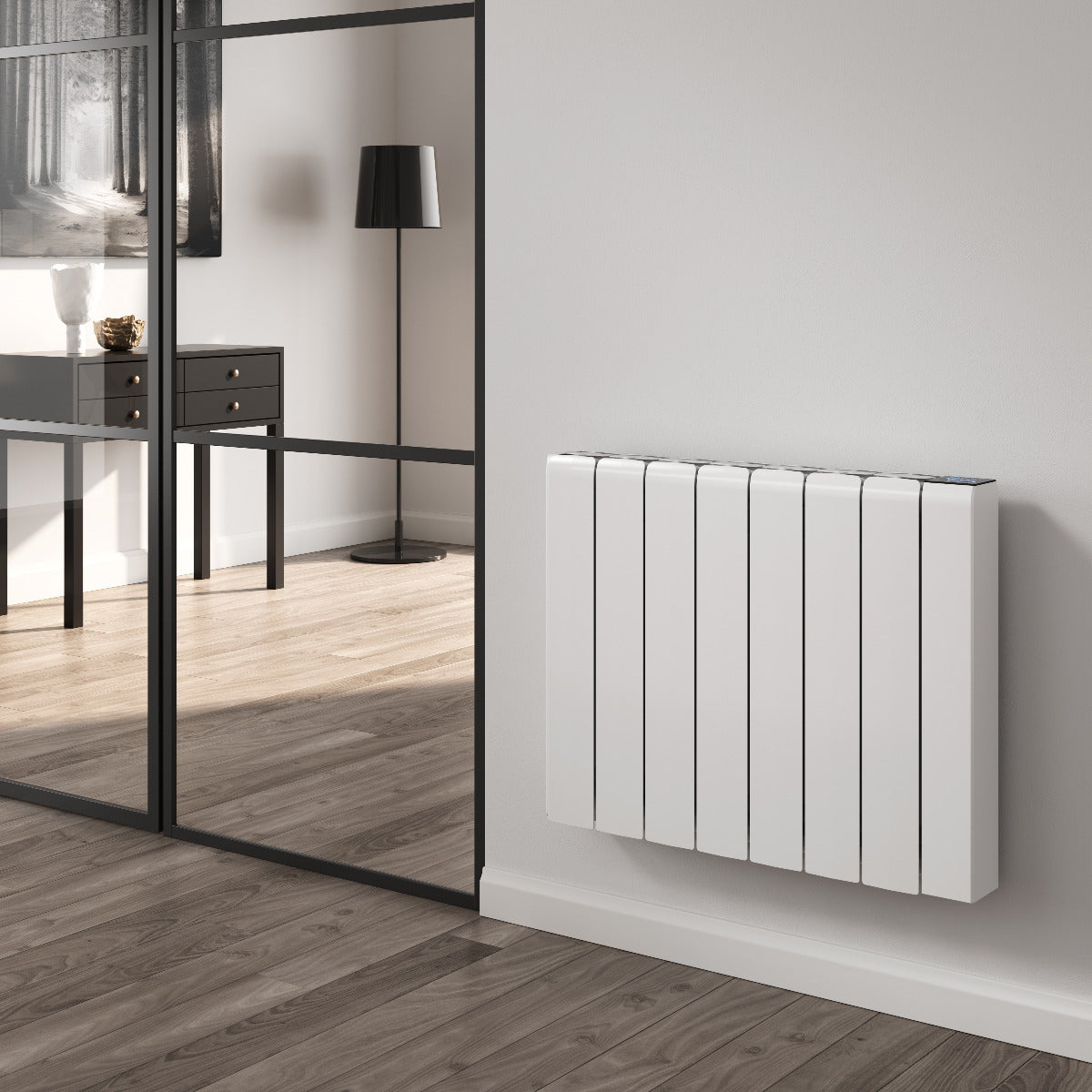 Reina Aron Minimalist Horizontal Radiator | 2 colours, 4 sizes