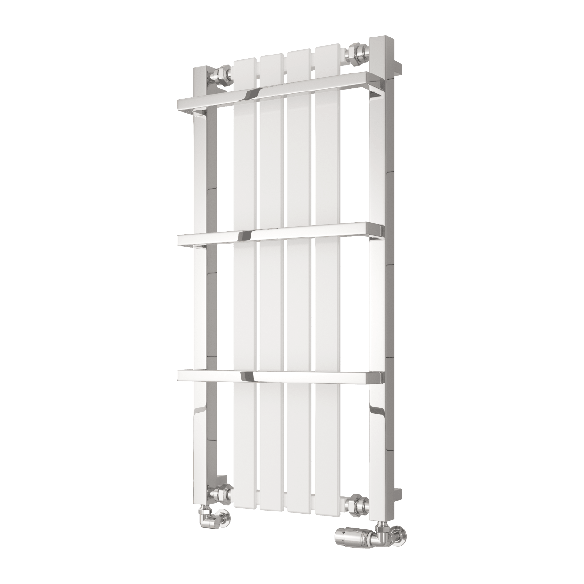 Reina Ashen Bathroom Towel Radiator in 1000H x 490W