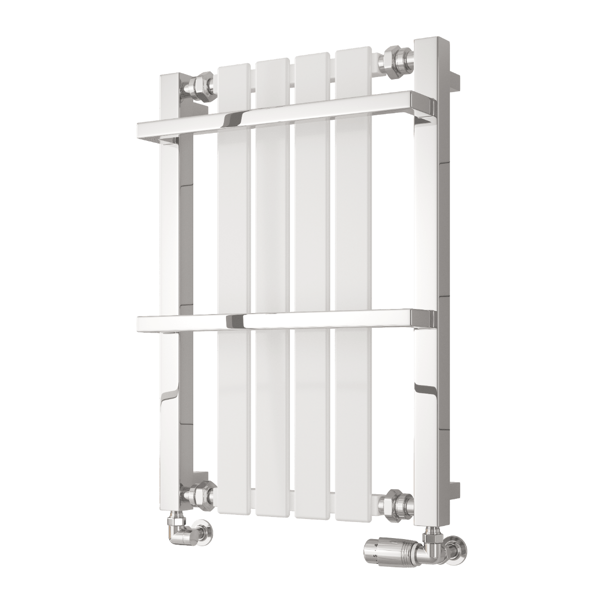Reina Ashen Bathroom Towel Radiator in 700H x 490W