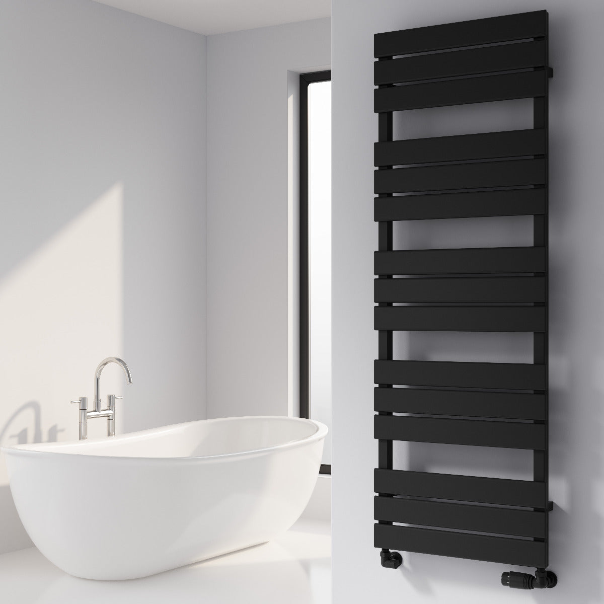 Reina Avola Steel Towel Radiator | 3 colours, 3 sizes