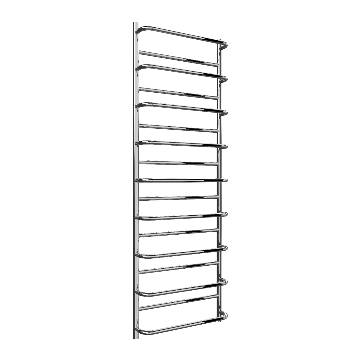 Reina Belbo Stainless Steel Heated Towel Rail in Polished Stainless Steel
