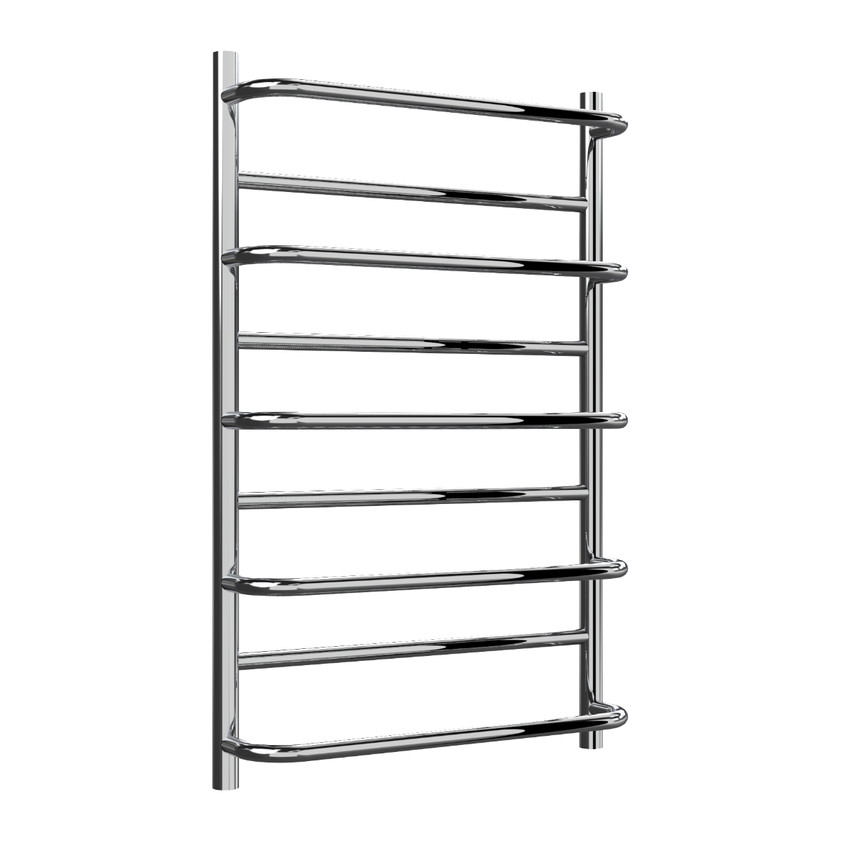 Reina Belbo Stainless Steel Heated Towel Rail in Polished Stainless Steel