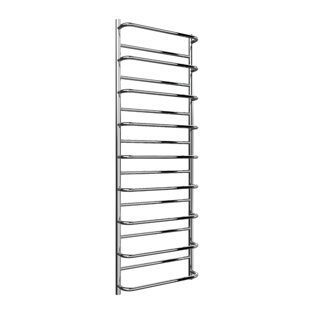 Reina Belbo Stainless Steel Heated Towel Rail in Polished Stainless Steel in 1540H x 530W
