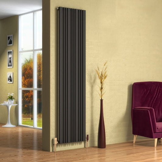 Reina Bonera Tall Modern Vertical Radiator in 1800H x 324W