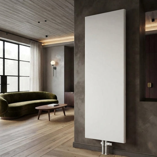 Reina Borda Minimalist Vertical Flat Panel Radiator in 1800H x 440W