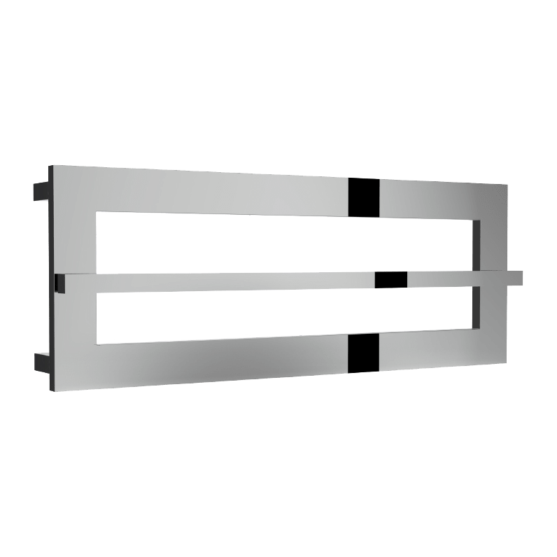 Reina Breno Chrome Steel Towel Radiator in Chrome