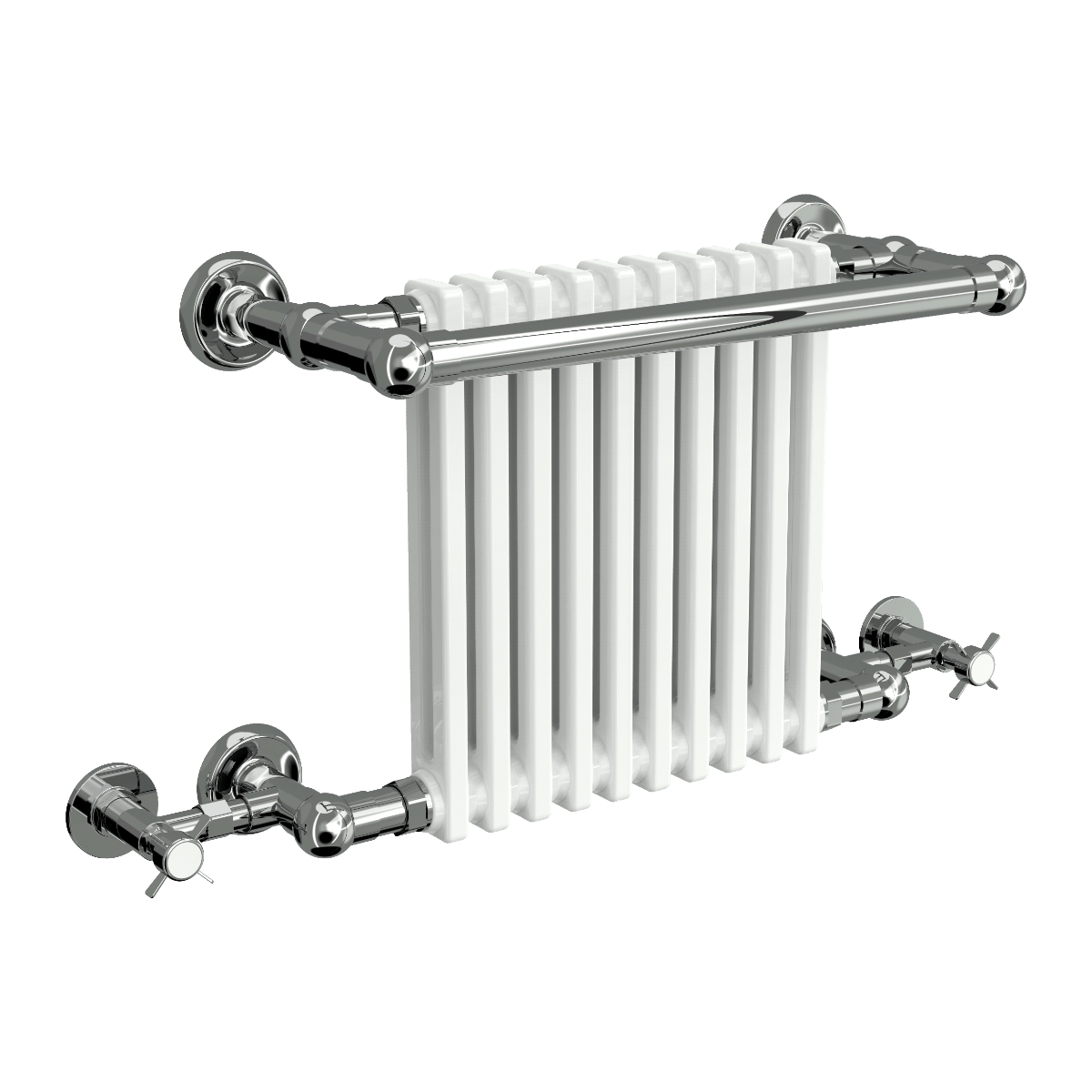 Reina Camden Traditional Column Bathroom Radiator in 505H x 770W