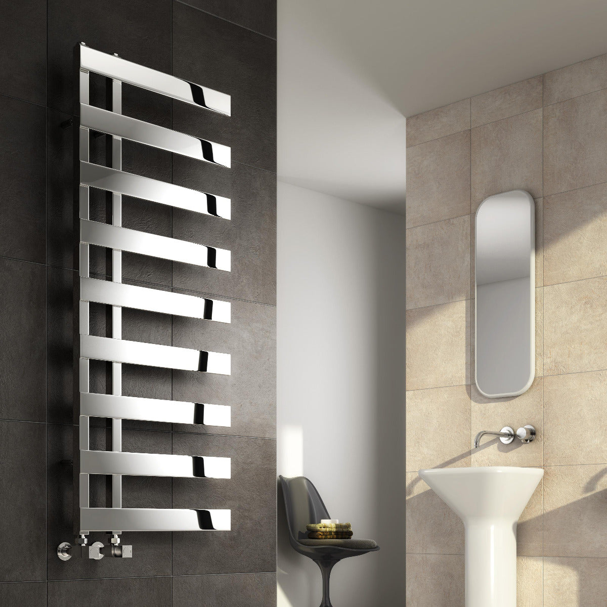 Reina Capelli Stainless Steel Towel Radiator | 1 colour, 3 sizes