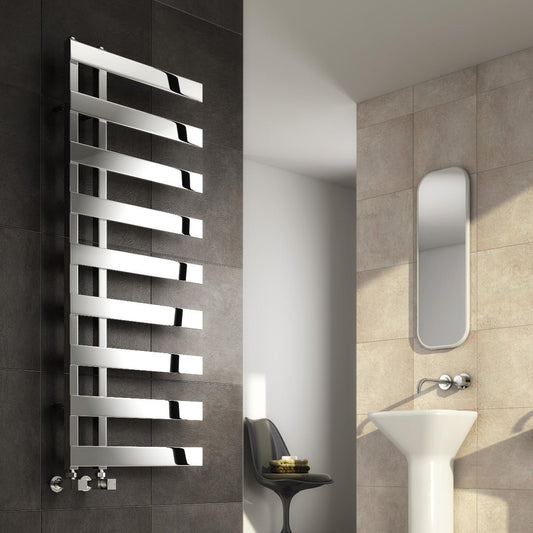 Reina Capelli Stainless Steel Towel Radiator in 800H x 500W