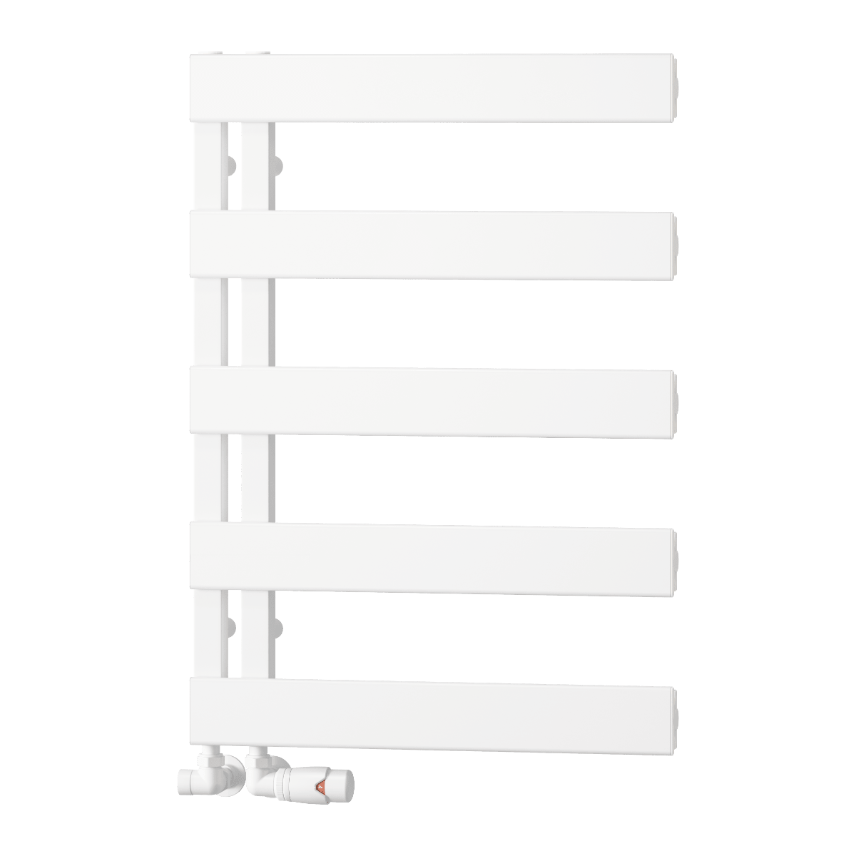 Reina Carpena Aluminium Ladder Towel Radiator in White