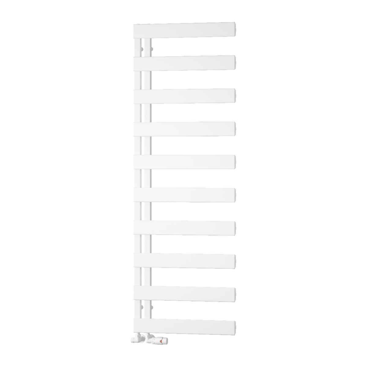 Reina Carpena Aluminium Ladder Towel Radiator in White