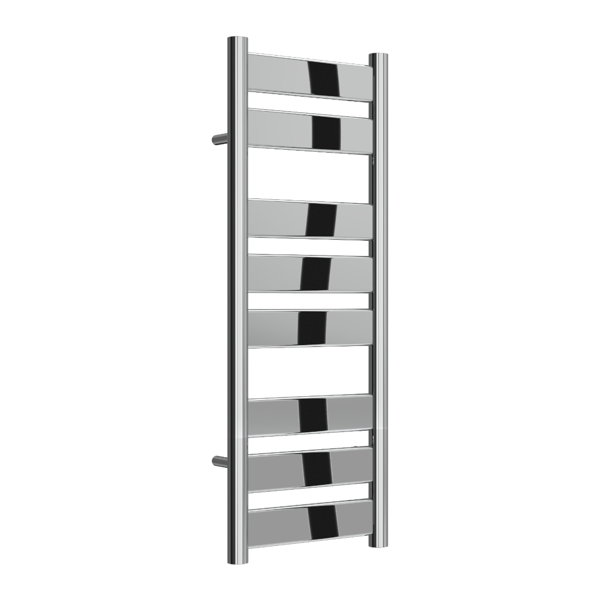 Reina Carpi Flat Panel Chrome Steel Bathroom Radiator