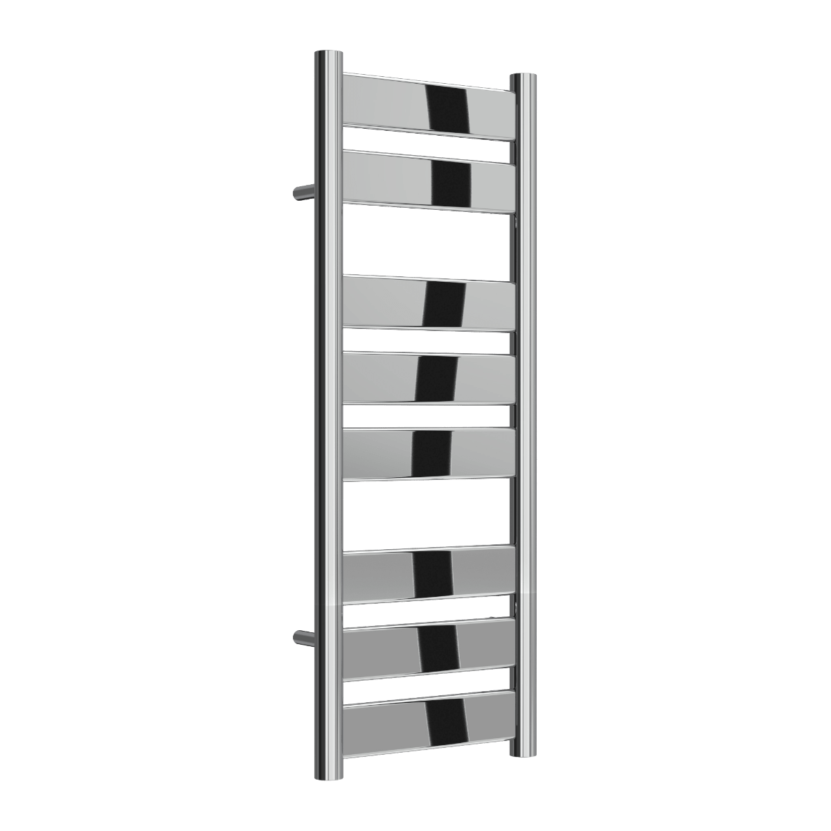 Reina Carpi Flat Panel Chrome Steel Bathroom Radiator in Chrome
