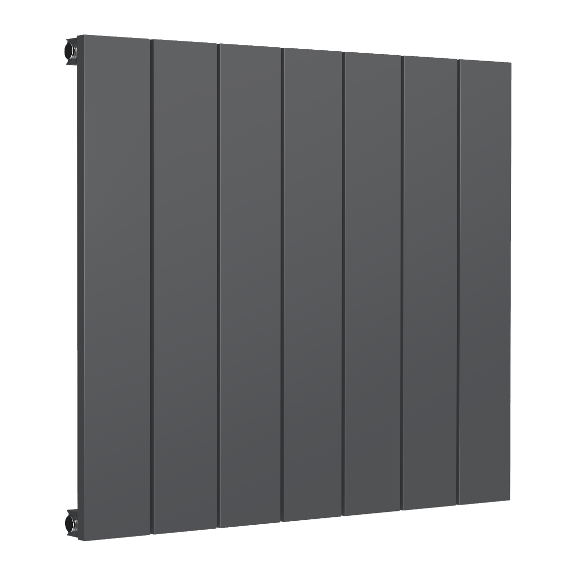Reina Casina Horizontal Single Panel Aluminium Radiator | 2 colours, 6 sizes