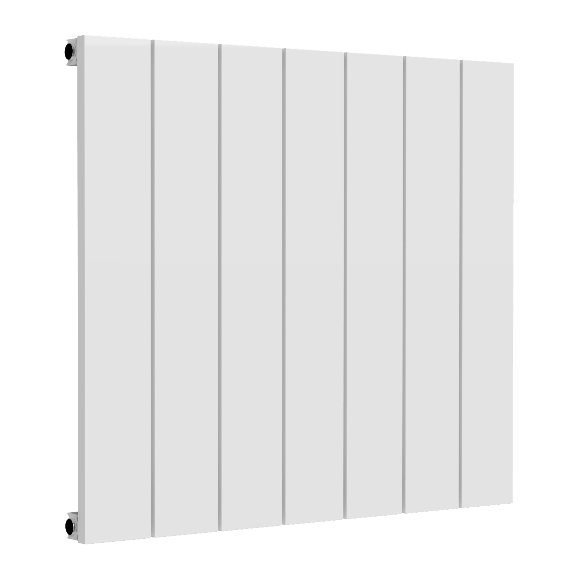 Reina Casina Horizontal Single Panel Aluminium Radiator | 2 colours, 6 sizes