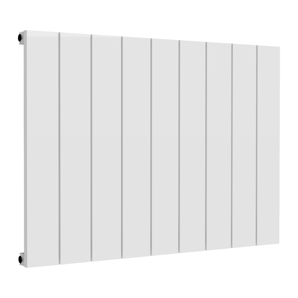Reina Casina Horizontal Single Panel Aluminium Radiator | 2 colours, 6 sizes