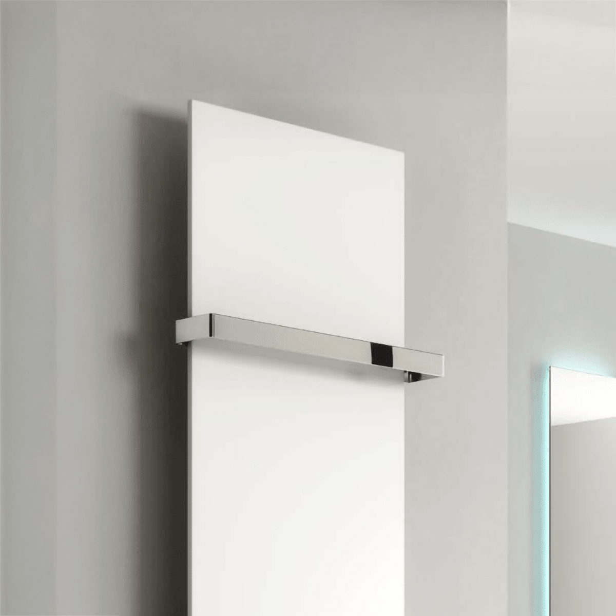 Reina Chrome Slimline Towel Bar in 330mm