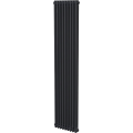 Ice Cold Spice Boston Vertical 2 Column Radiator in Black