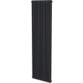 Ice Cold Spice Boston Vertical 2 Column Radiator in Black