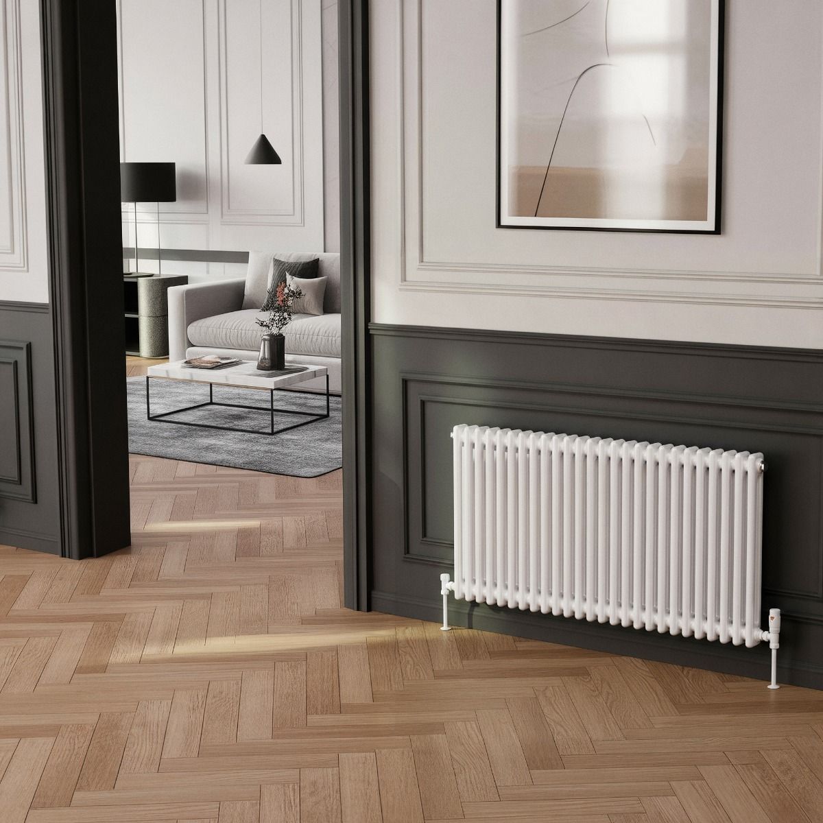 Ice Cold Spice Vermont 2 Column Horizontal Radiator