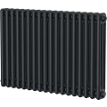 Ice Cold Spice Portland Horizontal 3 Column Radiator in Black
