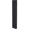 Ice Cold Spice Hudson Vertical 3 Column Radiator in Black