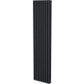 Ice Cold Spice Hudson Vertical 3 Column Radiator in Black