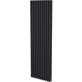 Ice Cold Spice Hudson Vertical 3 Column Radiator in Black
