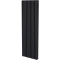 Ice Cold Spice Hudson Vertical 3 Column Radiator in Black