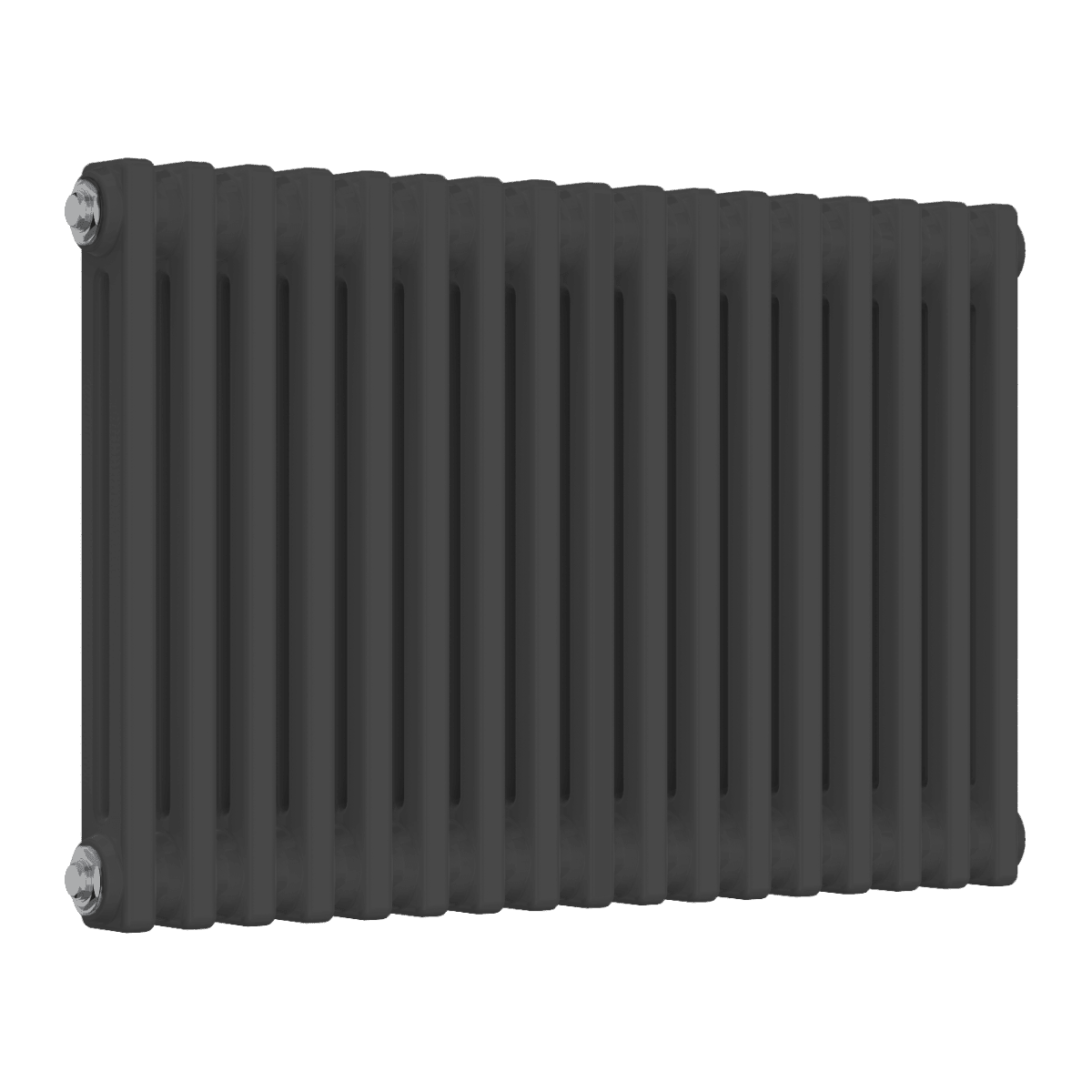 Reina Colona 2 Column Horizontal Radiator in Anthracite