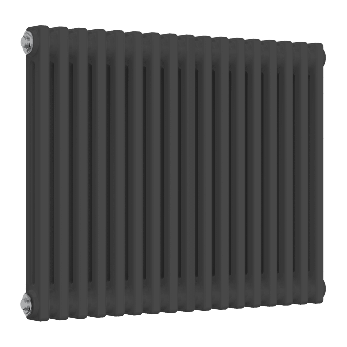 Reina Colona 2 Column Horizontal Radiator in Anthracite