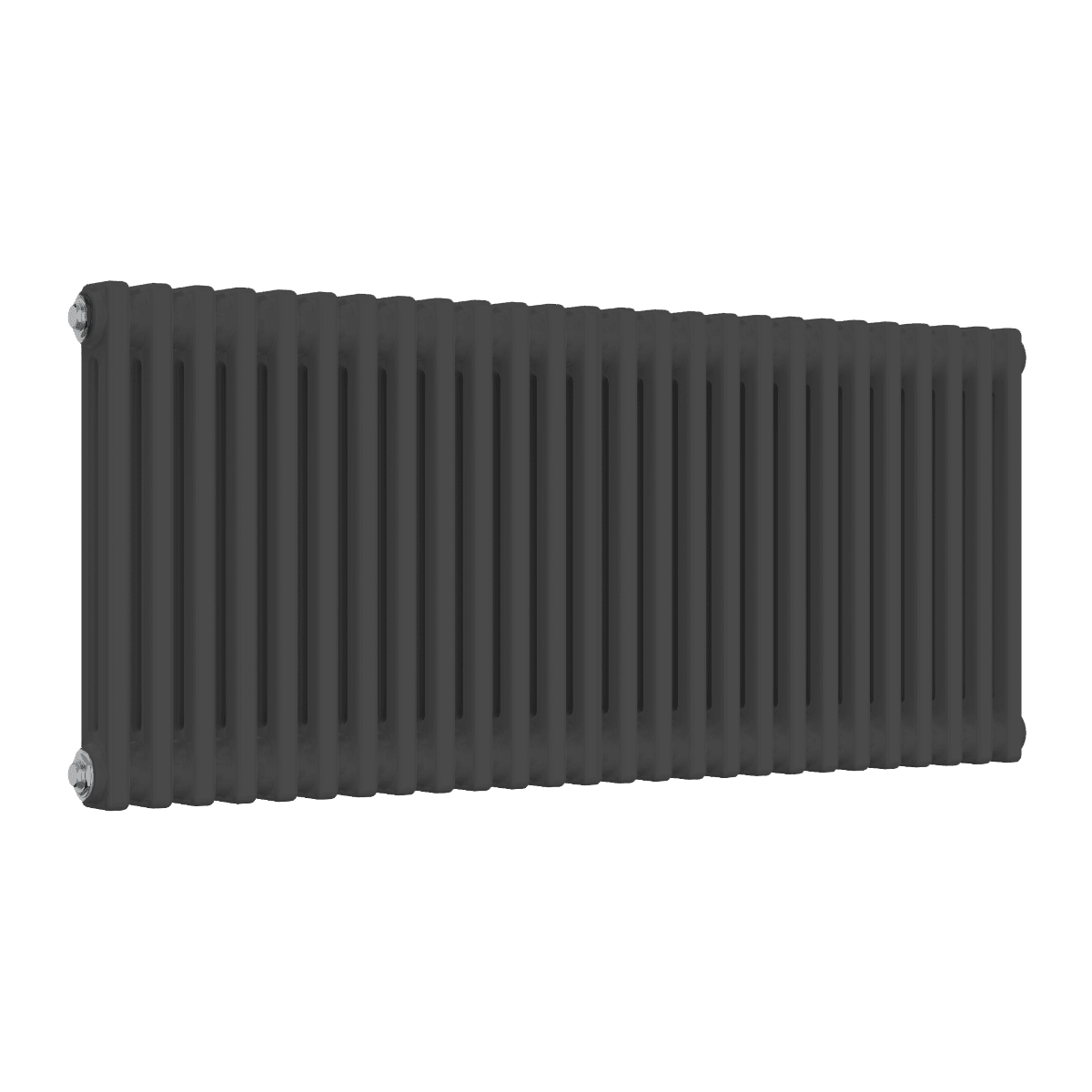 Reina Colona 2 Column Horizontal Radiator in Anthracite