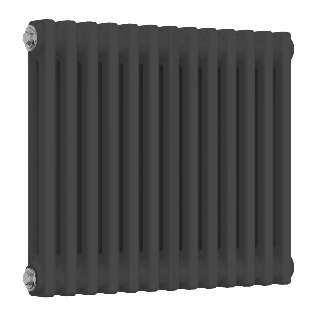Reina Colona 2 Column Horizontal Radiator in Anthracite