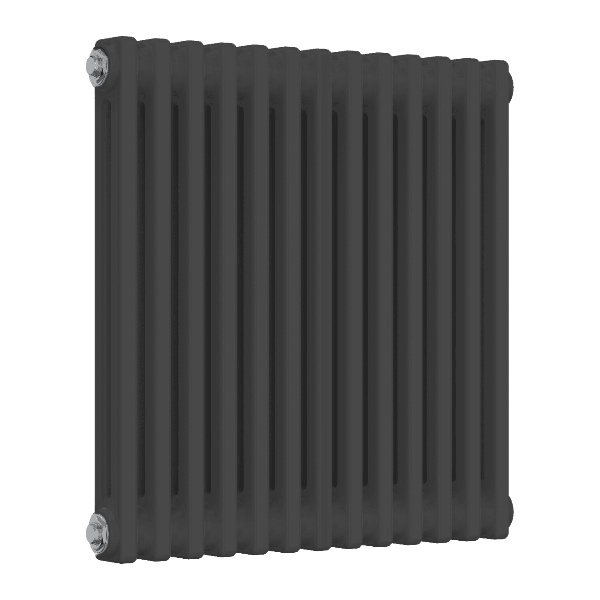 Reina Colona 2 Column Horizontal Radiator in Anthracite