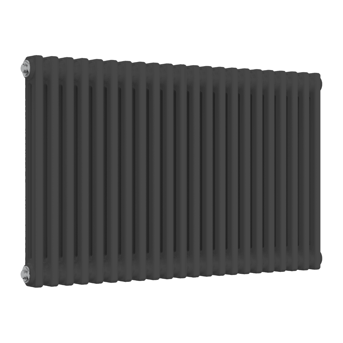 Reina Colona 2 Column Horizontal Radiator in White