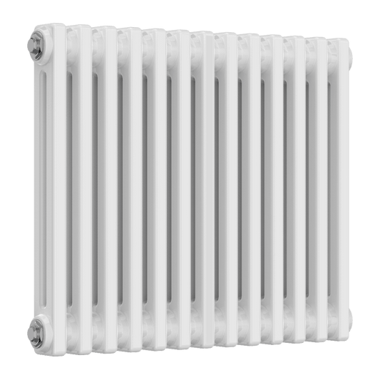 Reina Colona 2 Column Horizontal Radiator in White