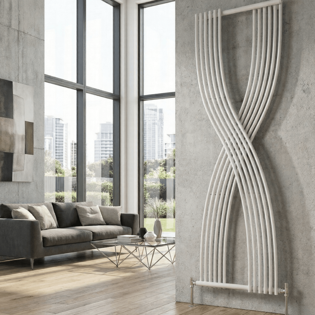 Reina Dimaro Vertical Modern Designer Radiator in 1760H x 620W