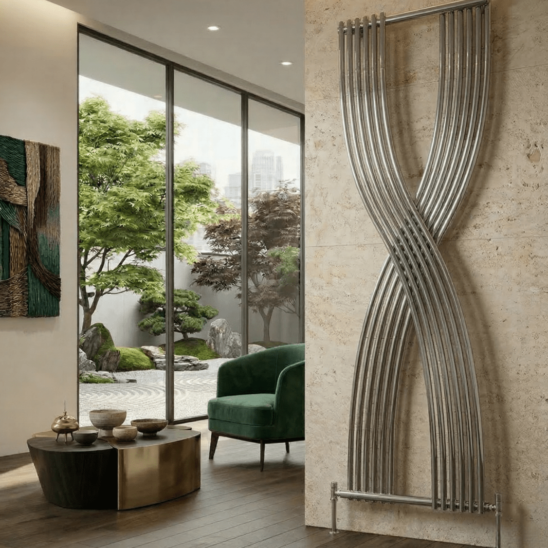 Reina Dimaro Vertical Modern Designer Radiator in 1760H x 620W