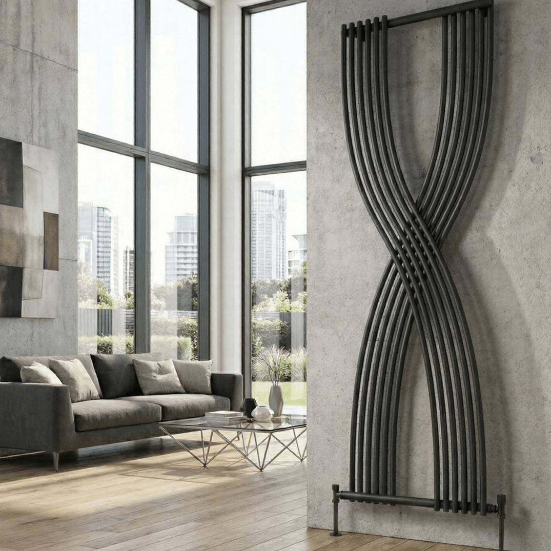 Reina Dimaro Vertical Modern Designer Radiator in 1760H x 620W
