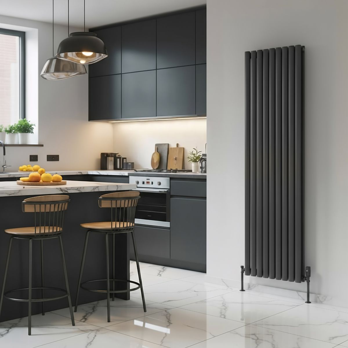 Ice Cold Spice Brooklyn Vertical Designer Radiator