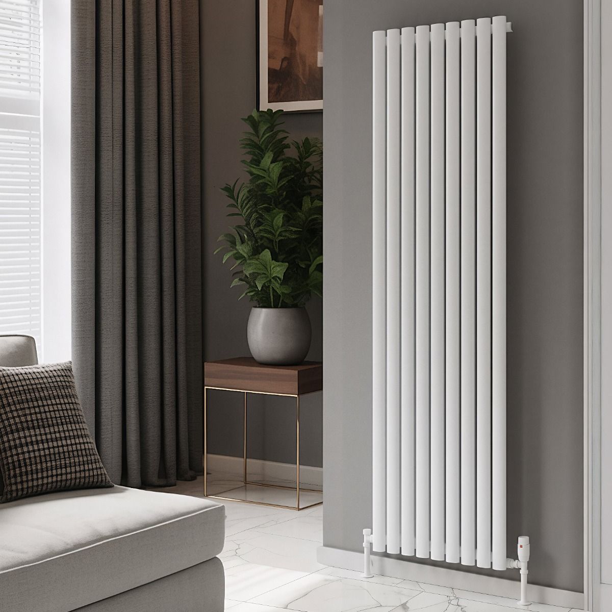 Ice Cold Spice Brooklyn Vertical Designer Radiator