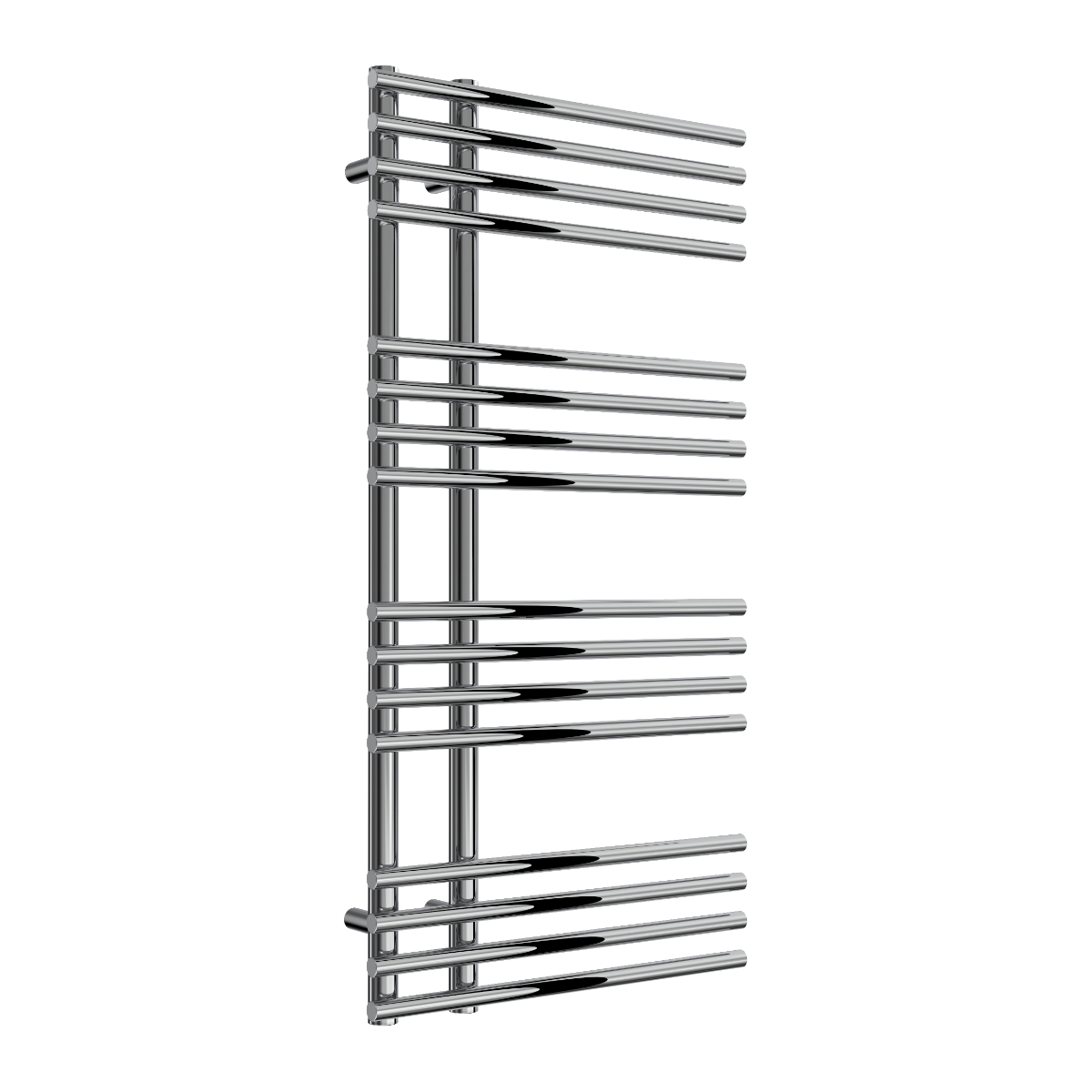 Reina Elisa Chrome Tiered Steel Bathroom Radiator