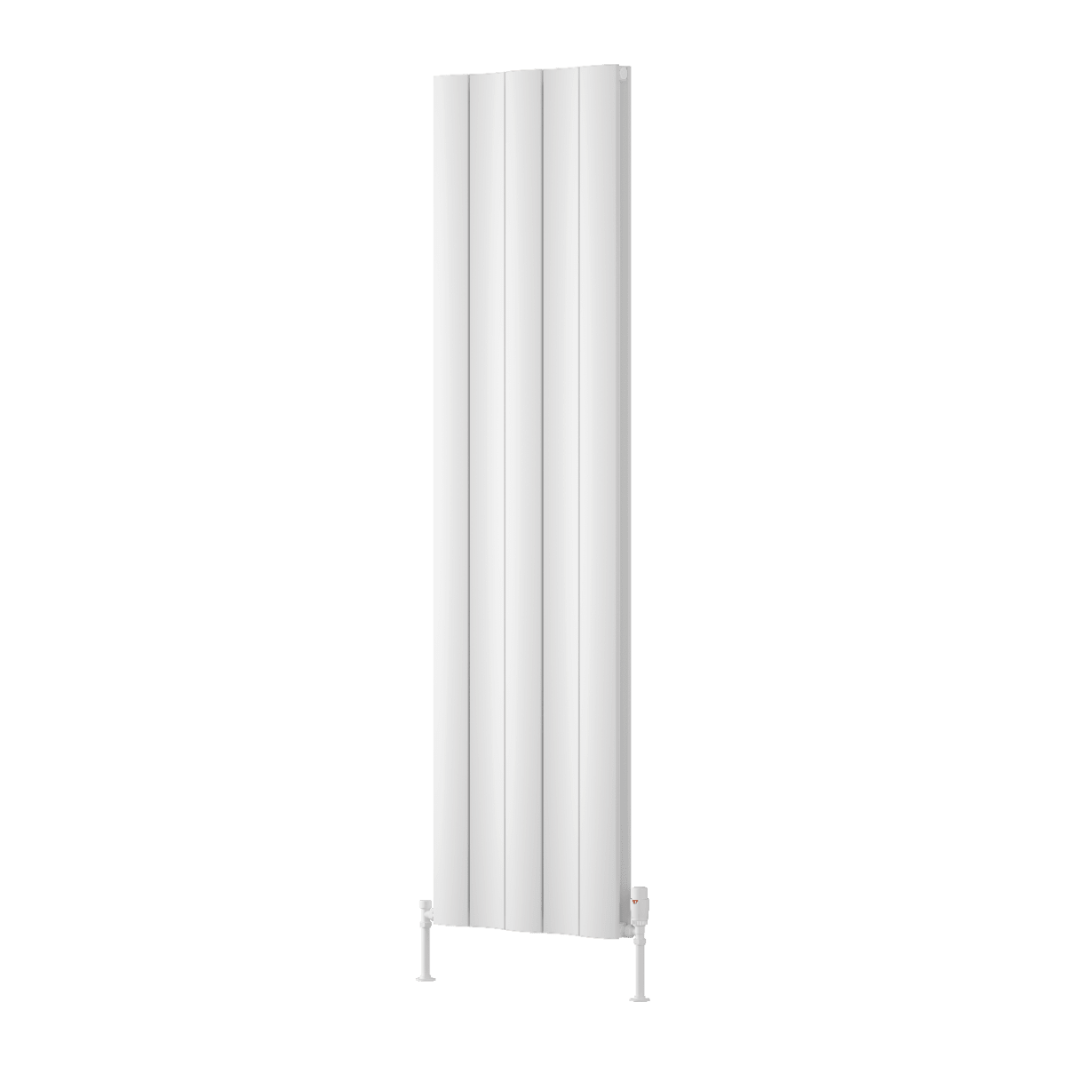 Reina Gio Minimalist Vertical Aluminium Radiator in Double 1800H x 470W