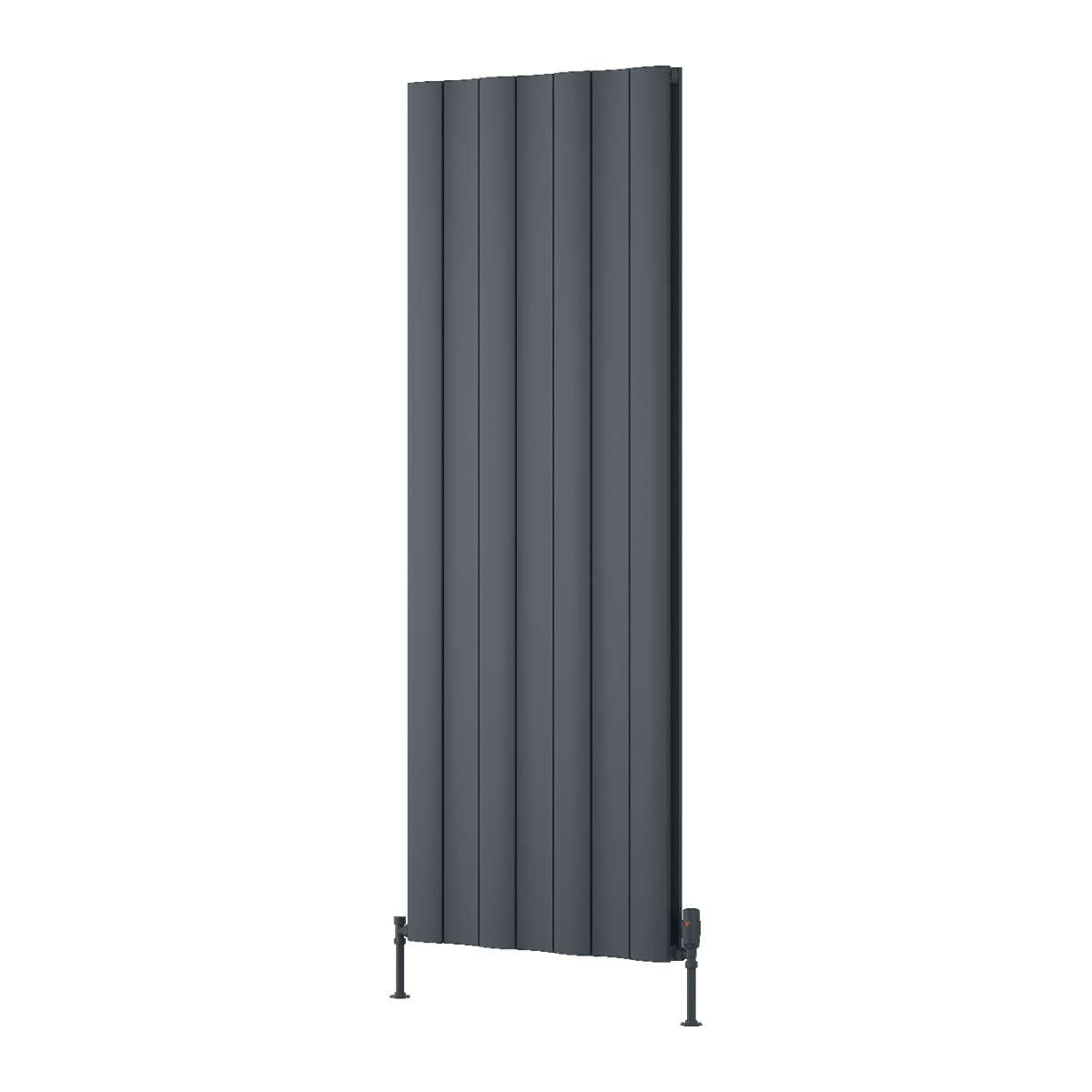 Reina Gio Minimalist Vertical Aluminium Radiator in Double 1800H x 660W
