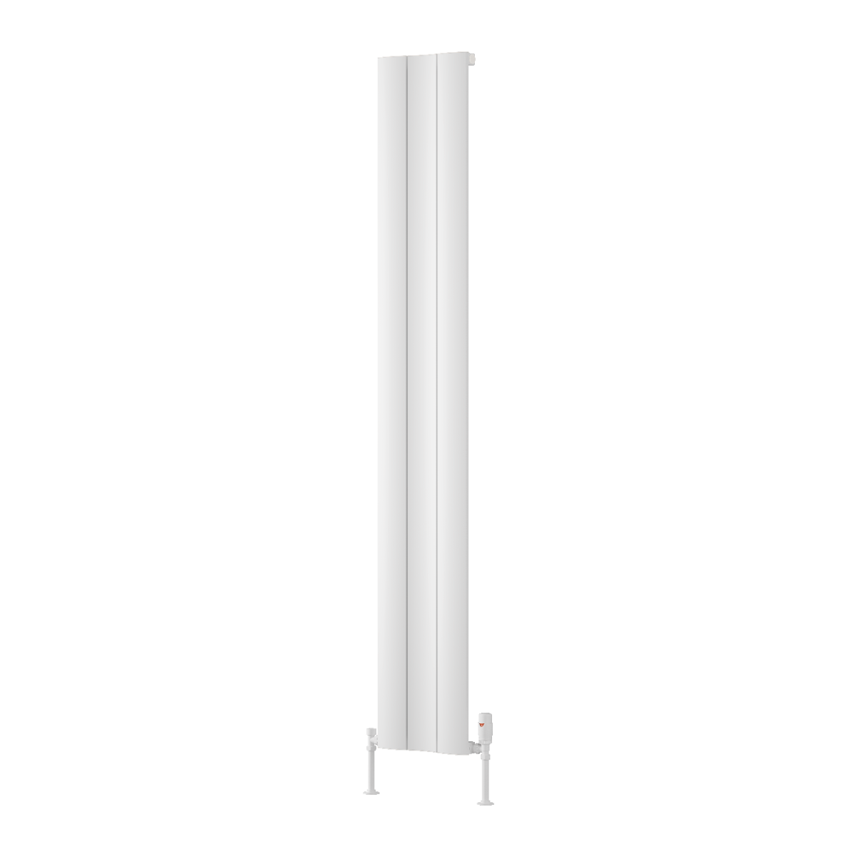 Reina Gio Minimalist Vertical Aluminium Radiator | 2 colours, 6 sizes